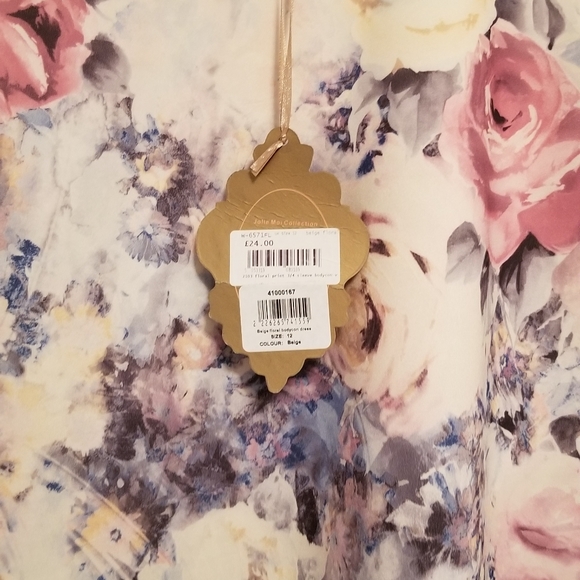 Floral mini dress - Picture 4 of 7